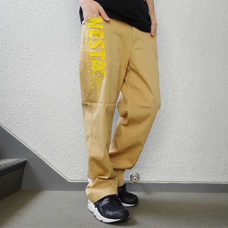 未使用タグ付き　Norton　東京リベンジャーズコラボ　ストレッチパンツXL 黒 ノートン Norton ノートン×東京リベンジャーズ コラボアイテム