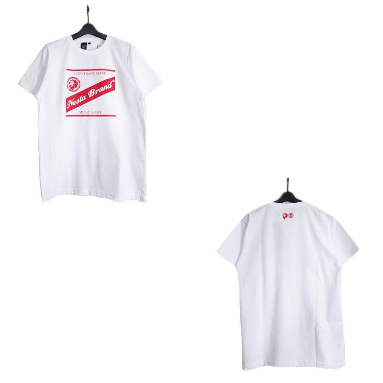 ネスタブランド Tシャツ NESTA BRAND メンズ 半袖 トップス JAPAN加工 レッド プリント ライオン 2022 新作｜hiphopdope｜15