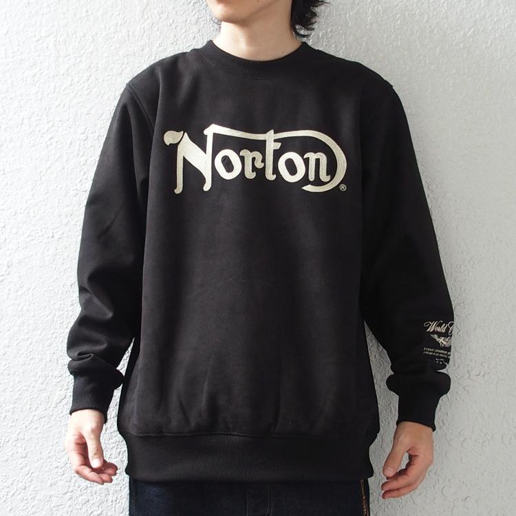 ノートン（NORTON） トレーナー クルーネック スウェード 裏ボア 