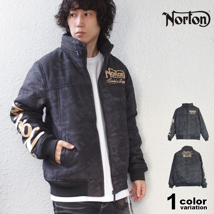 ノートン（NORTON） ジャケット 撥水 ポリピーチ デジタルカモ柄 