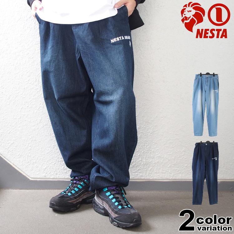 ネスタブランド 34  デニム NESTA BRAND（ネスタブランド） デニムパンツ ジーンズ ワイドパンツ