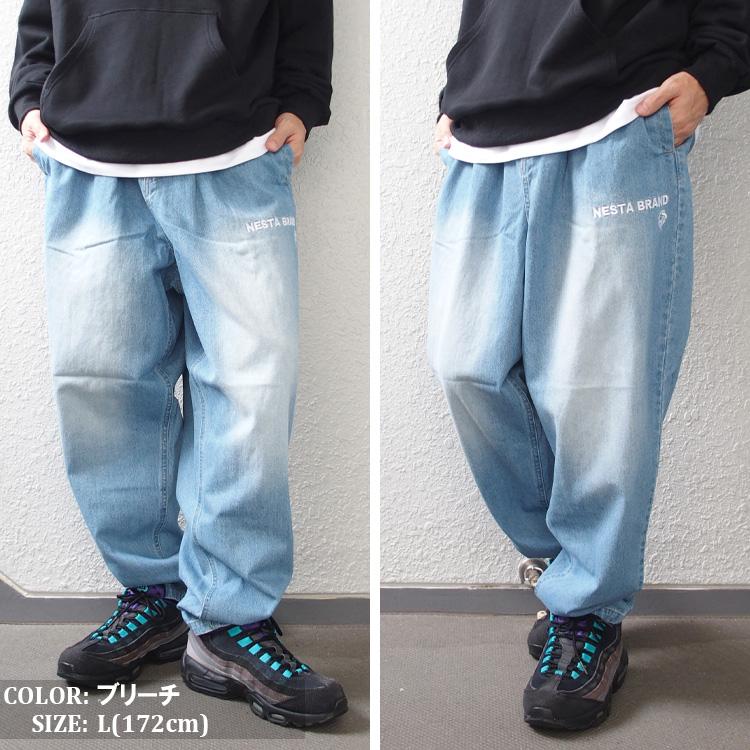 NESTA BRAND（ネスタブランド） デニムパンツ ジーンズ ワイドパンツ