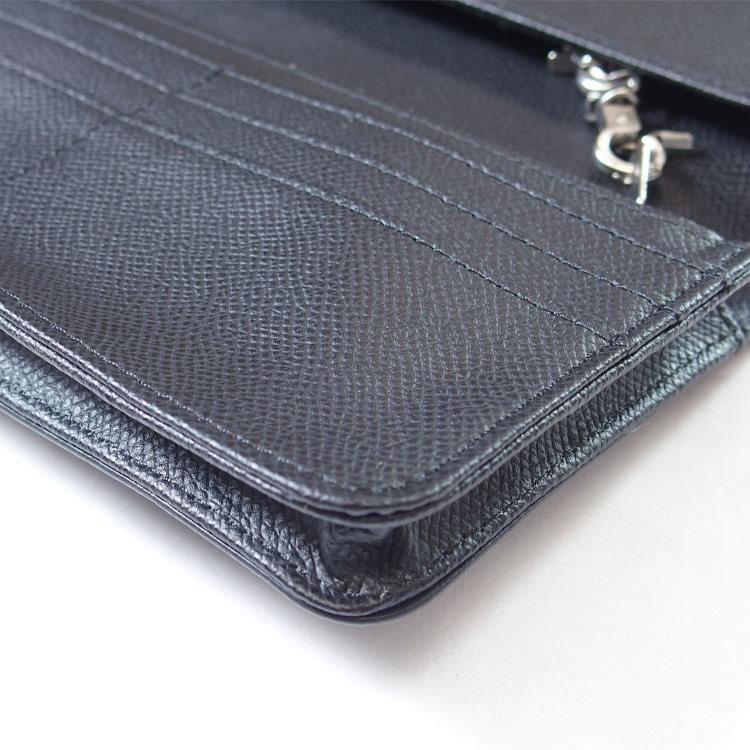 ノートン（NORTON） 財布 本革 同色 刺繍 バイカーズ ウォレット 長