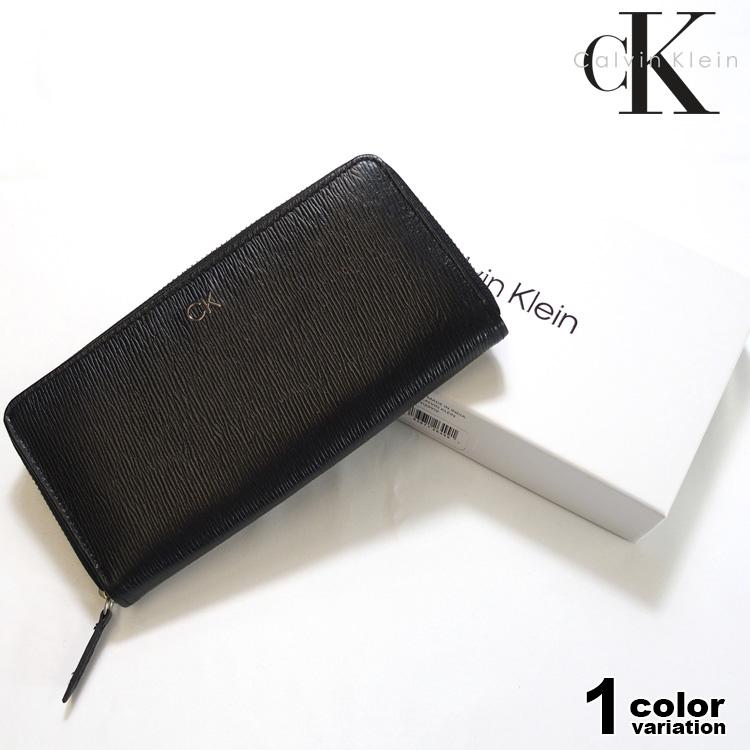 Calvin Klein（カルバン・クライン） 長財布 ラウンドファスナー 財布 