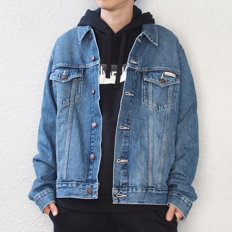 Calvin Klein 希少 カルバン クライン ジャケット デニム Calvin Klein 希少 カルバン クライン ジャケット デニム