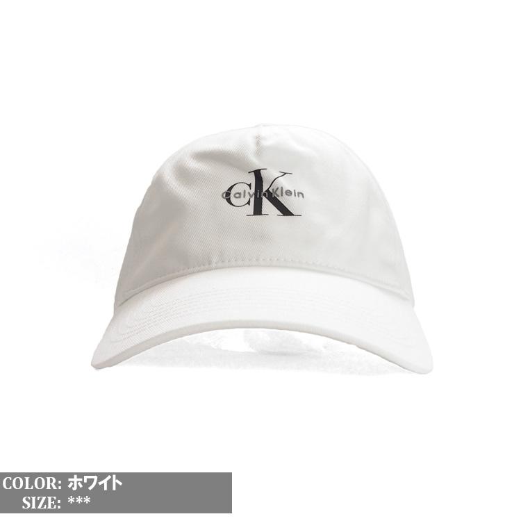 Calvin Klein（カルバン・クライン） キャップ モノグラムロゴ ベース