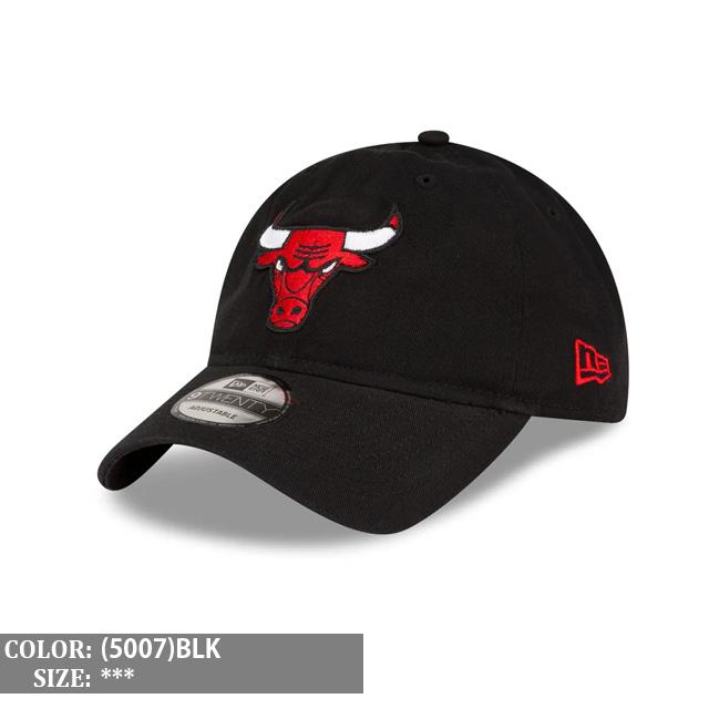 ニューエラ シカゴブルズ レザー ストラップバックキャップ NEW ERA（ニューエラ） キャップ NBA シカゴ ブルズ 9TWENTY