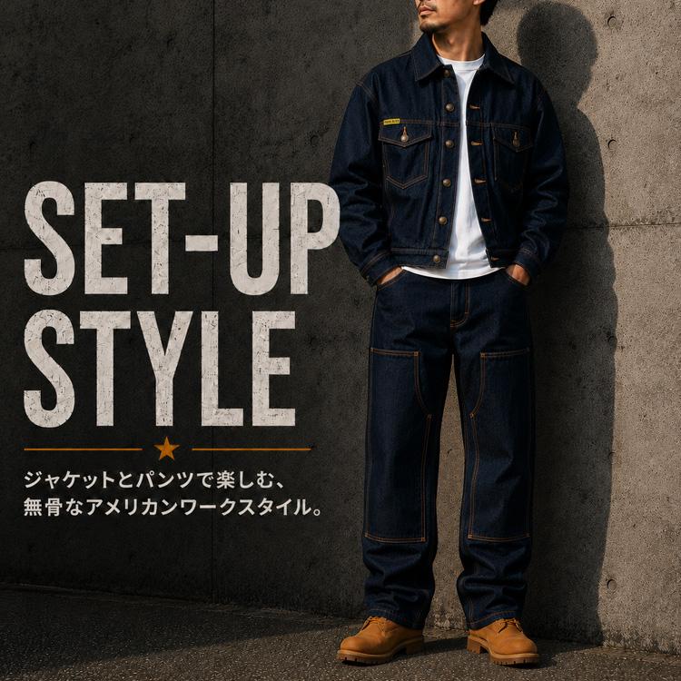 PRISON BLUES（プリズンブルース） デニムジャケット WESTERN JACKET