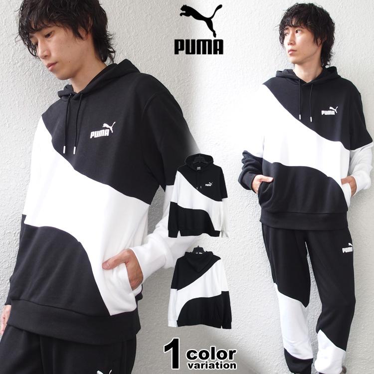 PUMA（プーマ） パーカー 長袖 スウェット プルオーバー POWER 