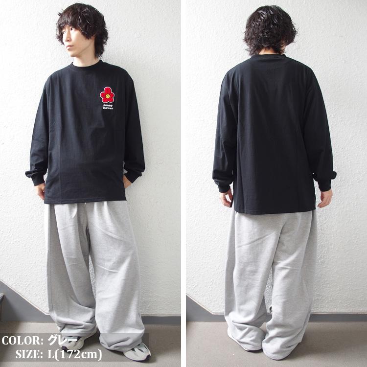 SUGGESTION スウェットパンツ 極太 ワイドパンツ メンズSUGGESTION