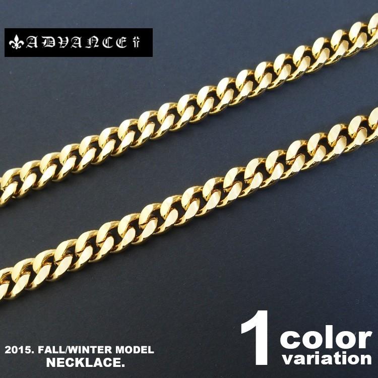 ネックレス メンズ 金 ゴールド チェーン Advance ネックレス 18k 18金コーティング 喜平 長さ70cm 太さ9mm Arg 7503e Hiphopdope 通販 Yahoo ショッピング