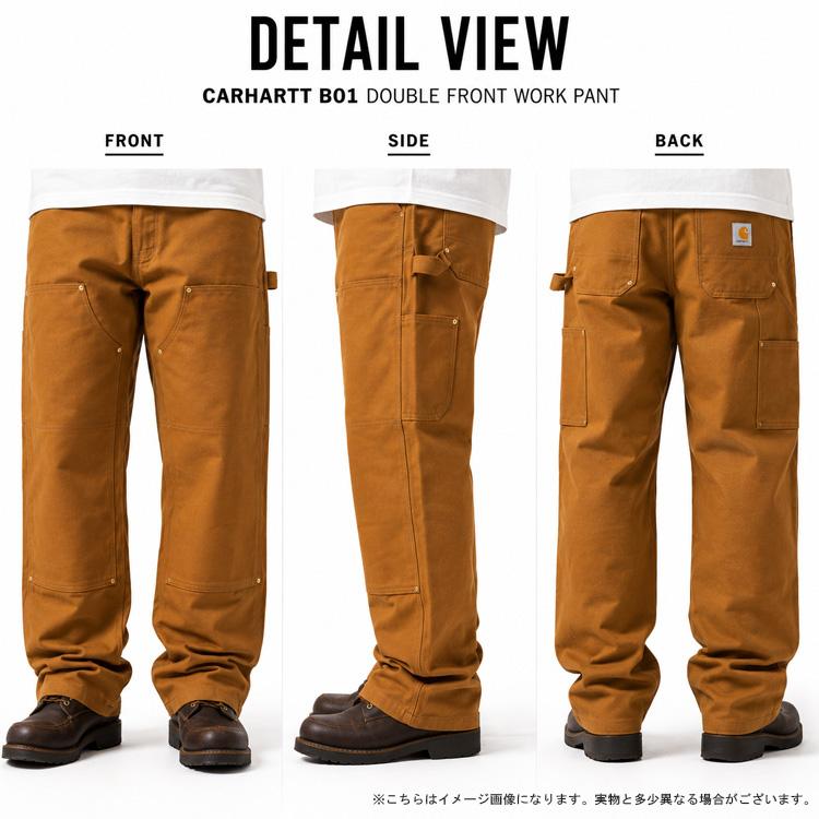 Carhartt（カーハート） USA製確約 Carhartt B01 ダブルニー