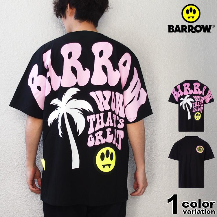 BARROW バロウ メンズ ユニセックス ジャージー Tシャツ 半袖 BARROW Tシャツ バロー バロウ 半袖 JERSEY T-SHIRT UNISEX