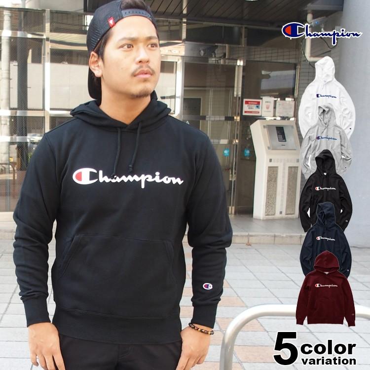 チャンピオン Champion パーカー スウェット プルオーバー メンズ レディース フロントロゴ C3 J117 Hiphopdope 通販 Yahoo ショッピング