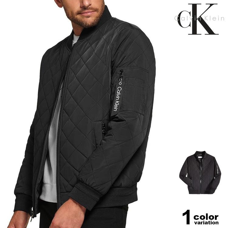 Calvin Klein（カルバン・クライン） キルティング ナイロン ブルゾン 