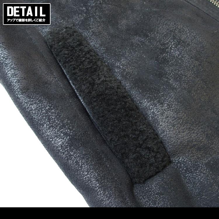 DKNY フェイク ムートンジャケット スエードジャケット ダナ