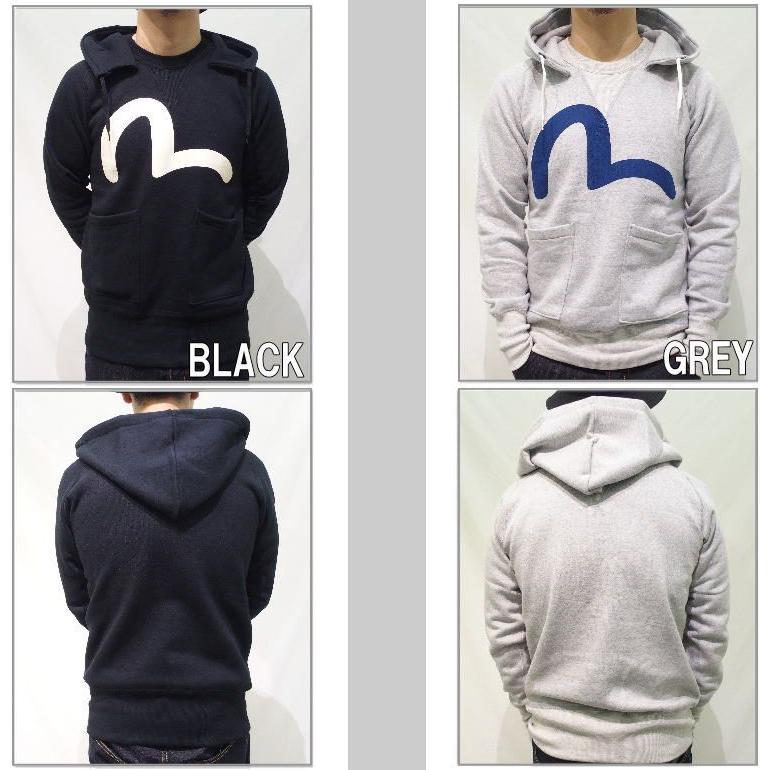 EVISU エヴィス パーカー スウェット プルオーバー カモメ EVISU エヴィス パーカー スウェット プルオーバー カモメ