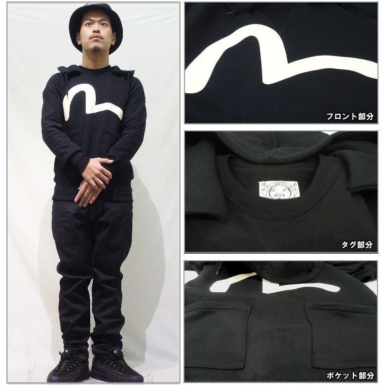 EVISU エヴィス パーカー スウェット プルオーバー カモメ EVISU エヴィス パーカー スウェット プルオーバー カモメ