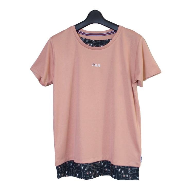 FILA（フィラ） 半袖 Tシャツ レディース 吸水速乾 UV対策 吸汗 ドライ