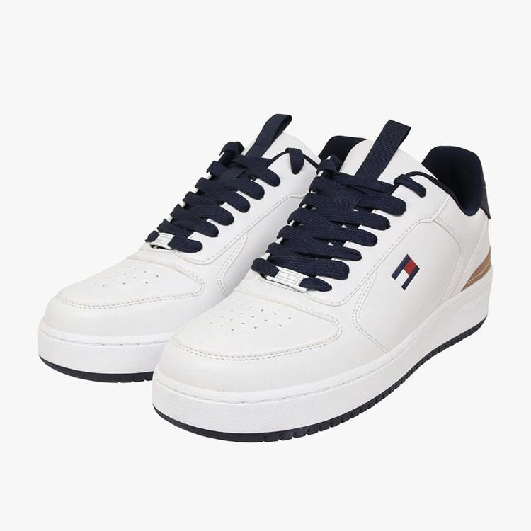 TOMMY HILFIGER（トミー・ヒルフィガー） レザースニーカー ローカット