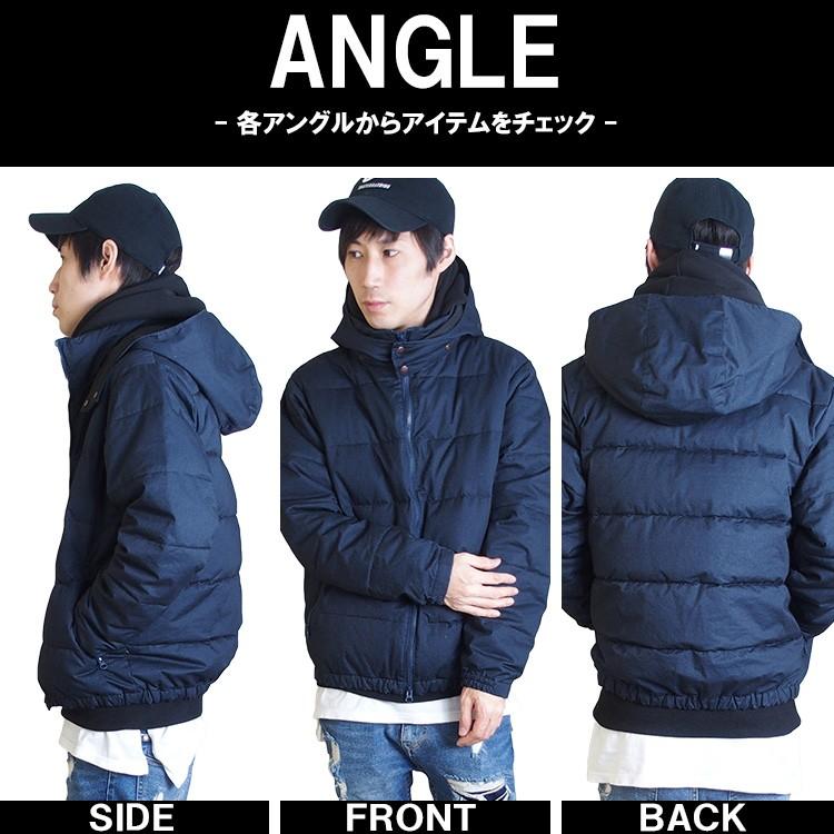 ダウンジャケット メンズ 国産 河田フェザー 軽量 コンゴダウン KonGo DOWN JK 撥水加工の画像
