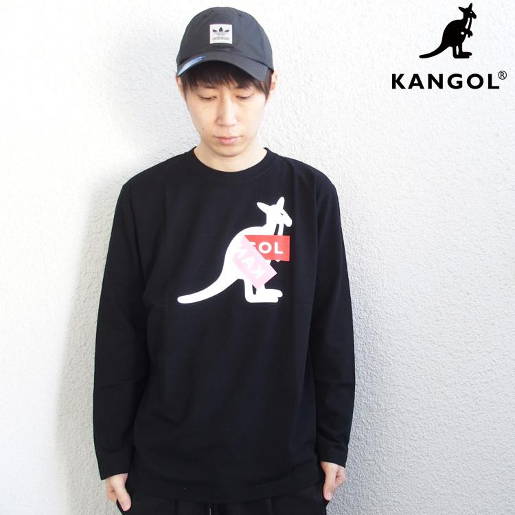 KANGOL カンゴール ロンT 長袖 Tシャツ KANGOL PEELED OFF BOX L/S TEE メンズ レディース トップス 国内正規別注品｜hiphopdope｜15