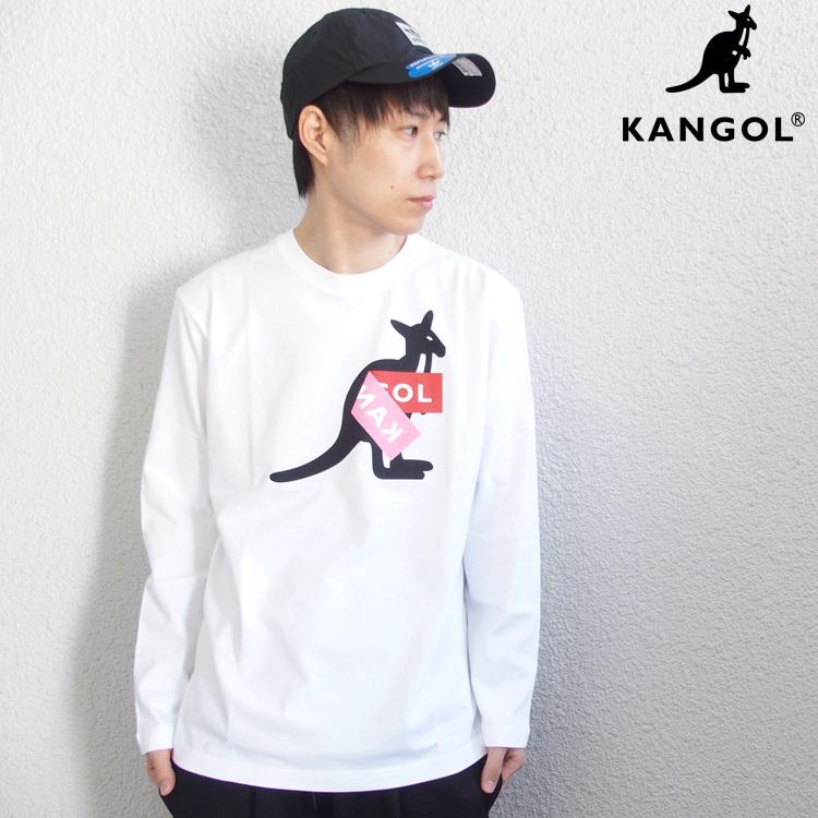 KANGOL カンゴール ロンT 長袖 Tシャツ KANGOL PEELED OFF BOX L/S TEE メンズ レディース トップス 国内正規別注品｜hiphopdope｜16