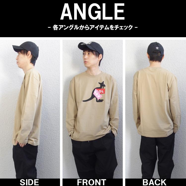 KANGOL カンゴール ロンT 長袖 Tシャツ KANGOL PEELED OFF BOX L/S TEE メンズ レディース トップス 国内正規別注品｜hiphopdope｜08