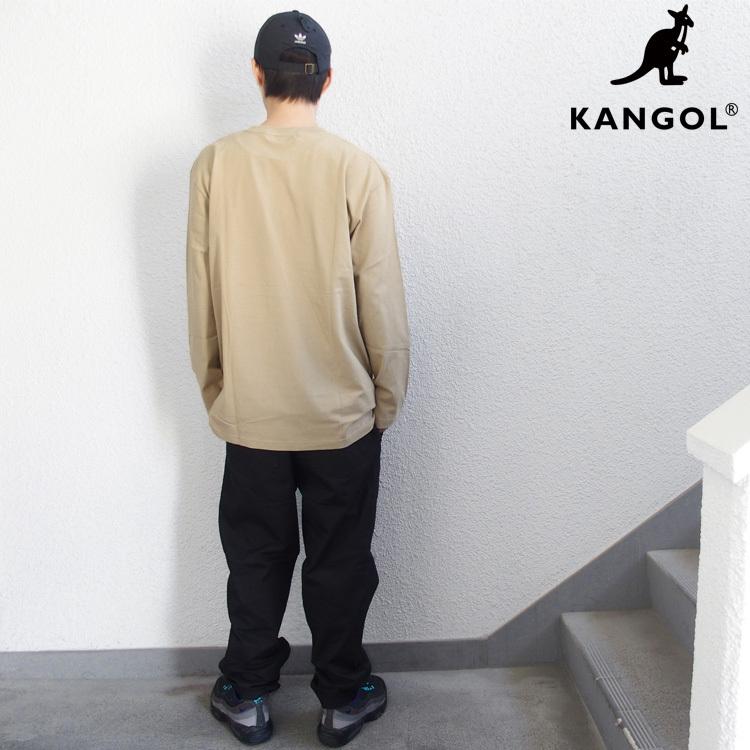 KANGOL カンゴール ロンT 長袖 Tシャツ KANGOL PEELED OFF BOX L/S TEE メンズ レディース トップス 国内正規別注品｜hiphopdope｜13