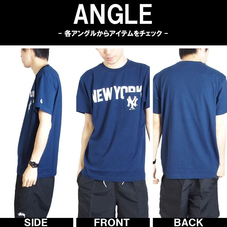 Majestic Athletic ヤンキースネイビー tシャツ背番号3 MAJESTIC マジェスティック Tシャツ 半袖 ポケット メンズ