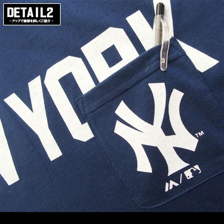 00s Majestic MLB ヤンキース プルオーバー 半袖 00s Majestic