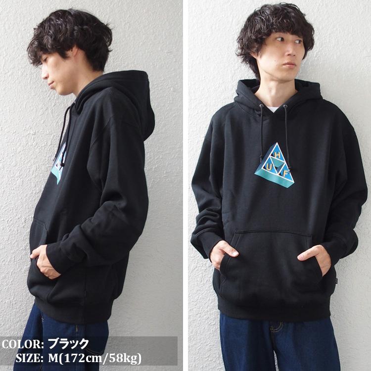 HUF ハフ パーカー スウェット プルオーバー 長袖 メンズ BASED TT P/O HOODIE スケート ストリート｜hiphopdope｜04