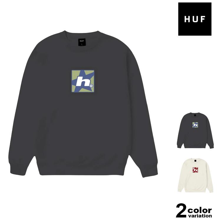 HUF（ハフ） トレーナー HUF H STAR CREWNECK スウェット クルーネック 