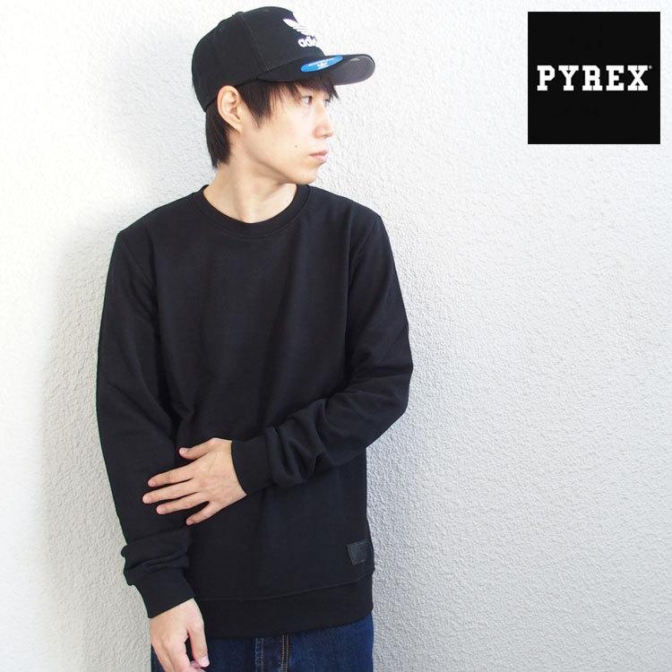 PYREX 在庫処分 パイレックス トレーナー スウェット クルーネック 