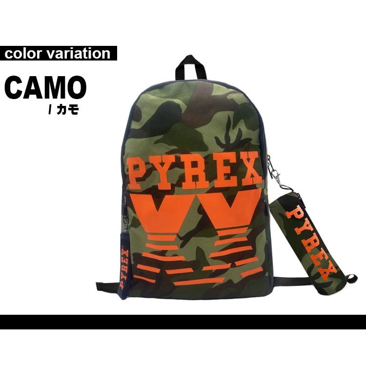 PYREX パイレックス バッグ リュック バックパック 迷彩柄 ZAINO IN NYLON CON ASTUCCIO｜hiphopdope｜02