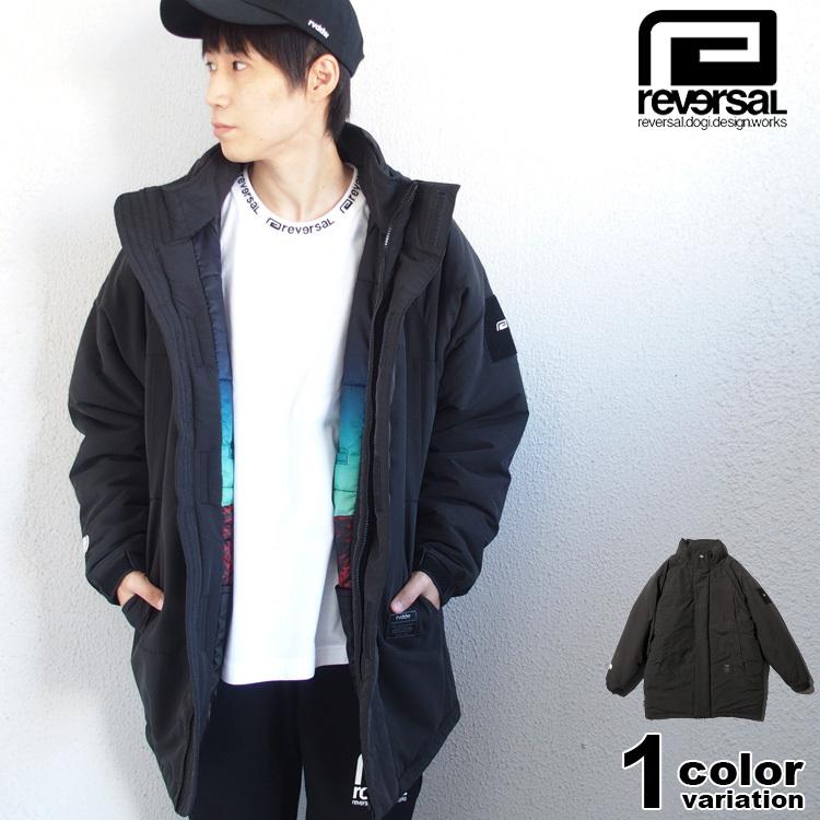 在庫処分 リバーサル reversal 中綿ジャケット モンスターパーカー WMC MONSTER PARKA メンズ アウター reversal リバーサル WMC MONSTER PARKA 中綿ジャケット