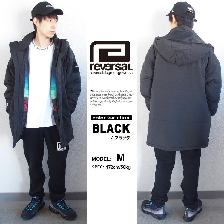 在庫処分 リバーサル reversal 中綿ジャケット モンスターパーカー WMC MONSTER PARKA メンズ アウター reversal リバーサル WMC MONSTER PARKA 中綿ジャケット