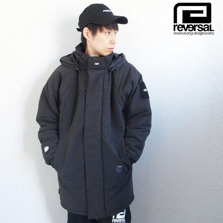 在庫処分 リバーサル reversal 中綿ジャケット モンスターパーカー WMC MONSTER PARKA メンズ アウター reversal リバーサル WMC MONSTER PARKA 中綿ジャケット