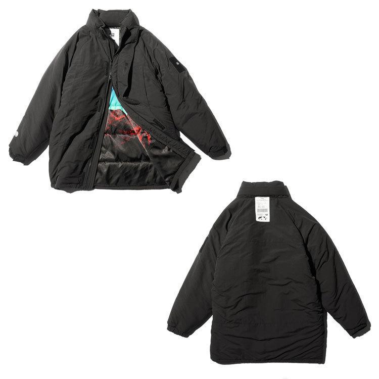 在庫処分 リバーサル reversal 中綿ジャケット モンスターパーカー WMC MONSTER PARKA メンズ アウター reversal リバーサル WMC MONSTER PARKA 中綿ジャケット