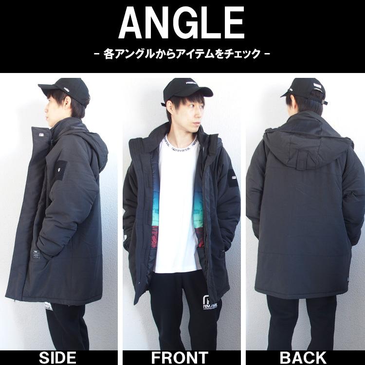 在庫処分 リバーサル reversal 中綿ジャケット モンスターパーカー WMC MONSTER PARKA メンズ アウター reversal リバーサル WMC MONSTER PARKA 中綿ジャケット