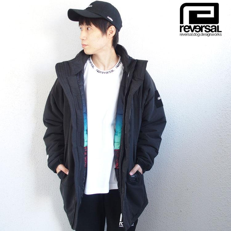 在庫処分 リバーサル reversal 中綿ジャケット モンスターパーカー WMC MONSTER PARKA メンズ アウター reversal リバーサル WMC MONSTER PARKA 中綿ジャケット