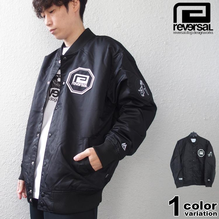 美品　reversal スタジャン　ＸＬ reversal（リバーサル） 在庫処分 ジャケット スタジャン スタジアム