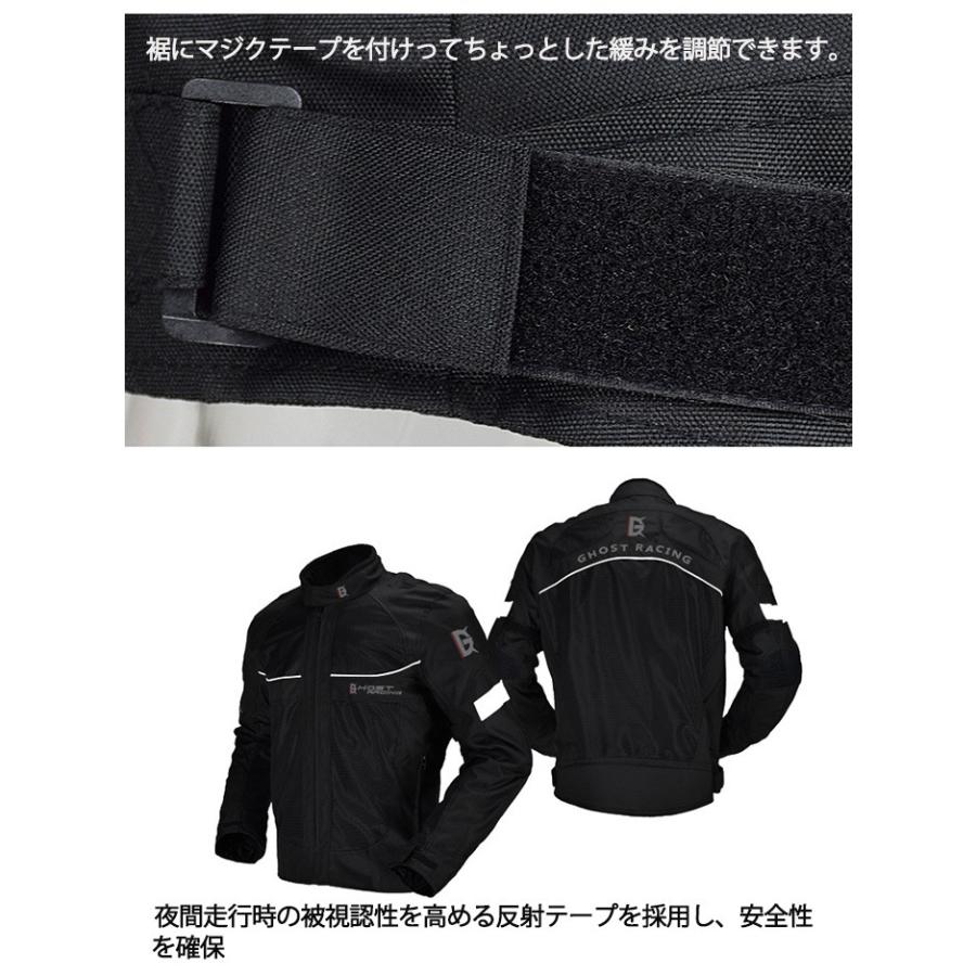 バイクジャケット バイク用 メンズ ジャケット プロテクター レーシング服 バイク用品 バイクウェア ライダースジャケット 春 夏 秋 冬 防寒 防風 通気 人気｜hiphopnospace｜18