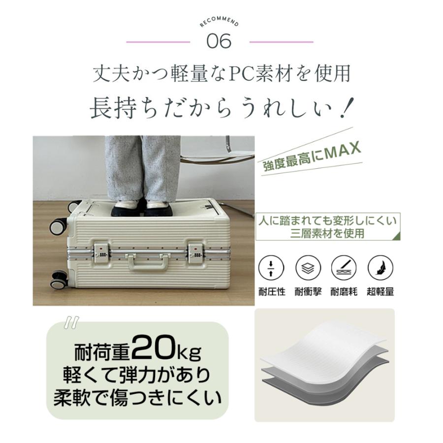 スーツケース 多機能 2025 新登場 TSAロック USBポート フロント スーツケース 多機能 2025 新登場 TSAロック USBポート フロント