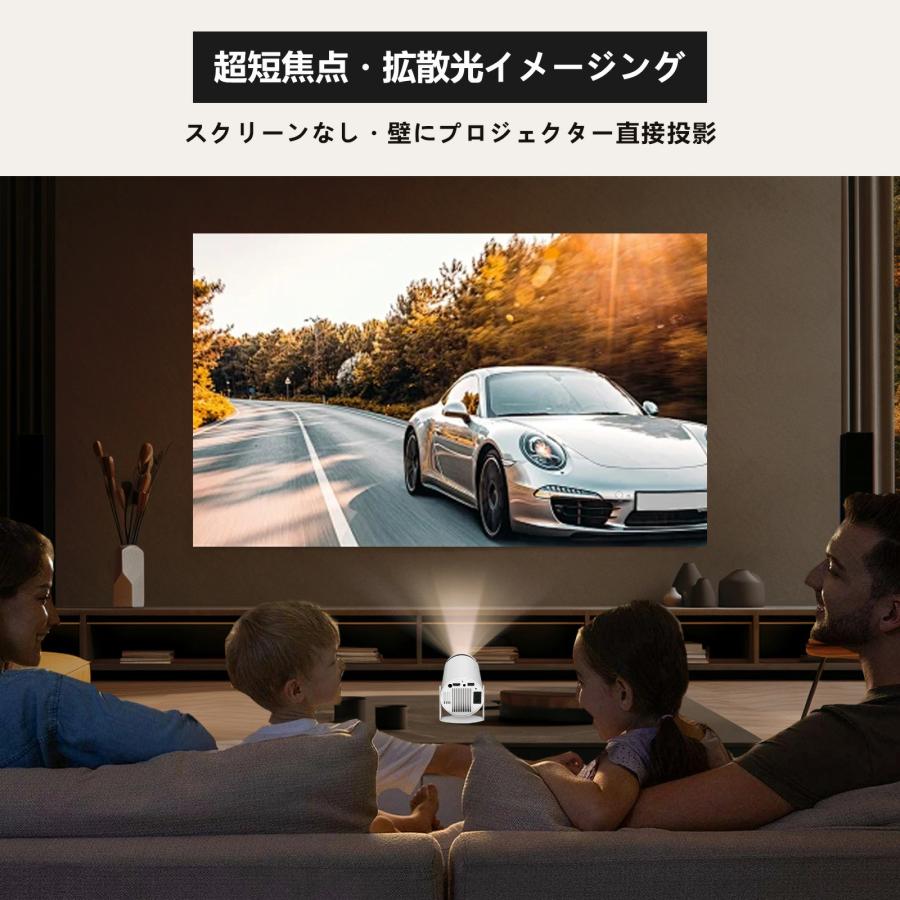 プロジェクター 軽量 本体 4k 小型 天井投影 Android TV 11 2024 プロジェクター 軽量 本体 4k 小型 天井投影 Android TV 11 2024