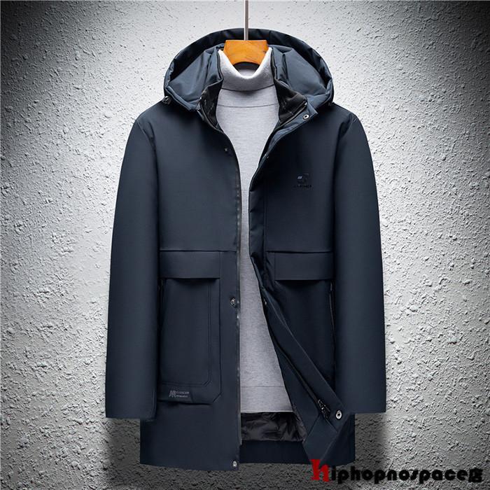 中綿コート 中綿ジャケット おしゃれ カジュアル シンプル フード付き メンズ 中綿アウター 保温 冬服 厚手 暖かい 無地 男性 秋冬 細身 紳士用 防寒着 防風 専門店では メンズ
