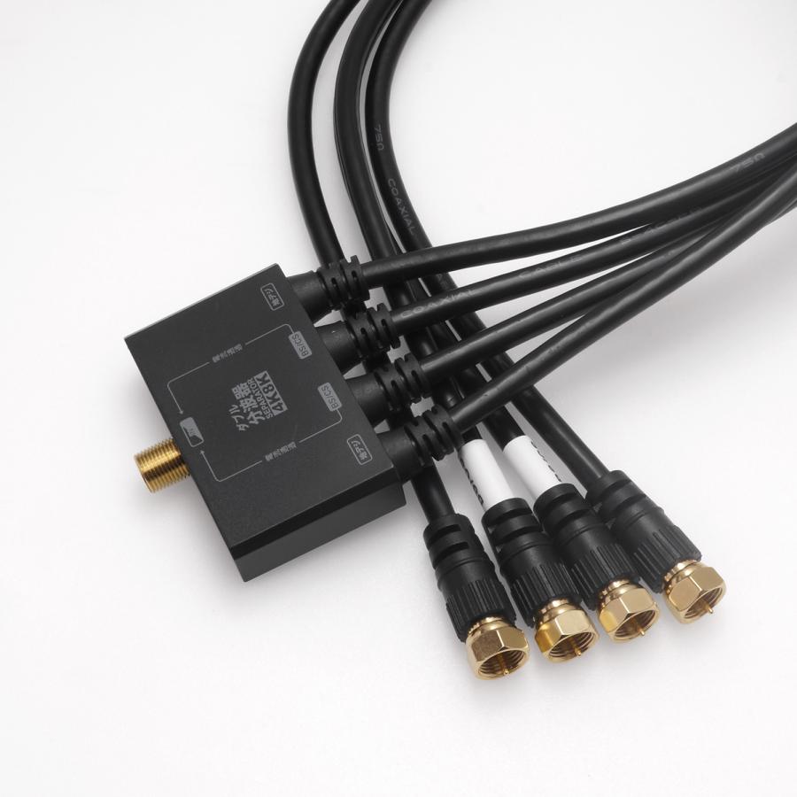ホーリック（HORIC） アンテナダブル分波器 0.5m 4K 8K 地デジ BS CS