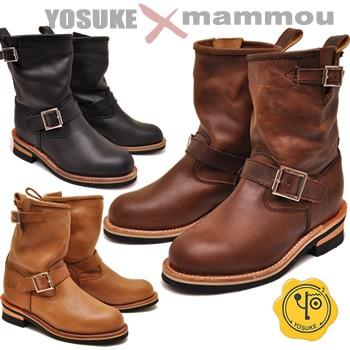 エンジニアブーツ レディース ショート 本革 ヨースケ Yosuke 予約 は3営業日内に発送 Yosuke 靴 ブーツ通販専門店 ヒップス 通販 Yahoo ショッピング