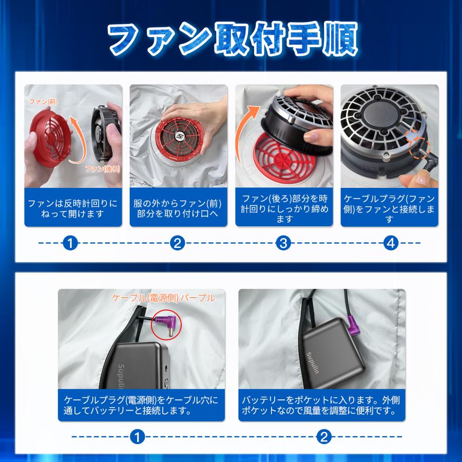 バッテリー ファン セット 45V ペルチェ付き バッテリー2個 ファン付き