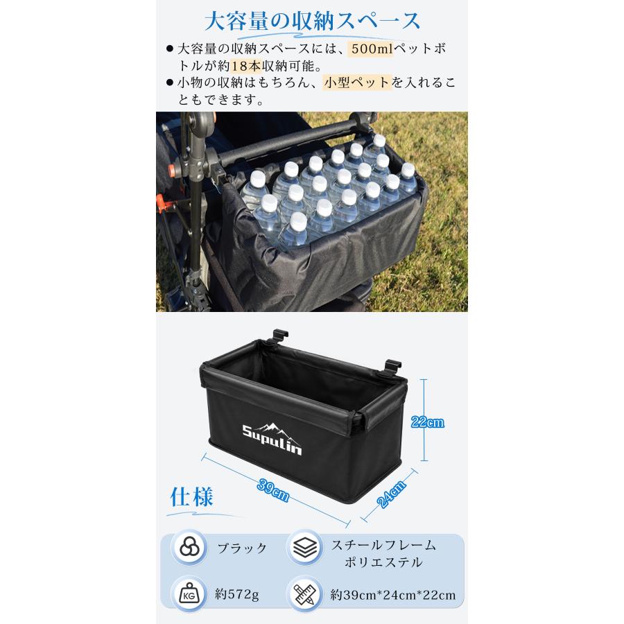 キャリーワゴン 折りたたみ キャリーカート 大容量150L 耐荷重128kg